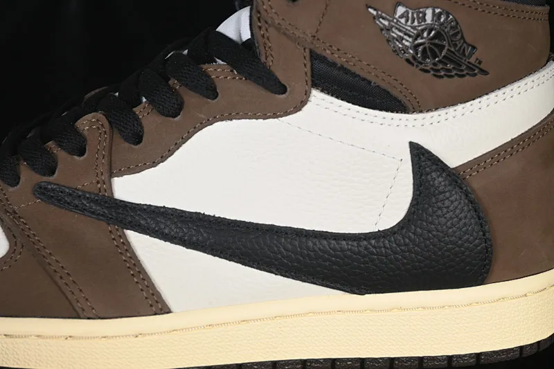 All Categories Air Jordan Jordan Series Basketball Shoes Air Jordan 1 High Travis Scott x Air Jordan 1 High OG AJ1 Reverse Hook Limited Edition CD4487-100